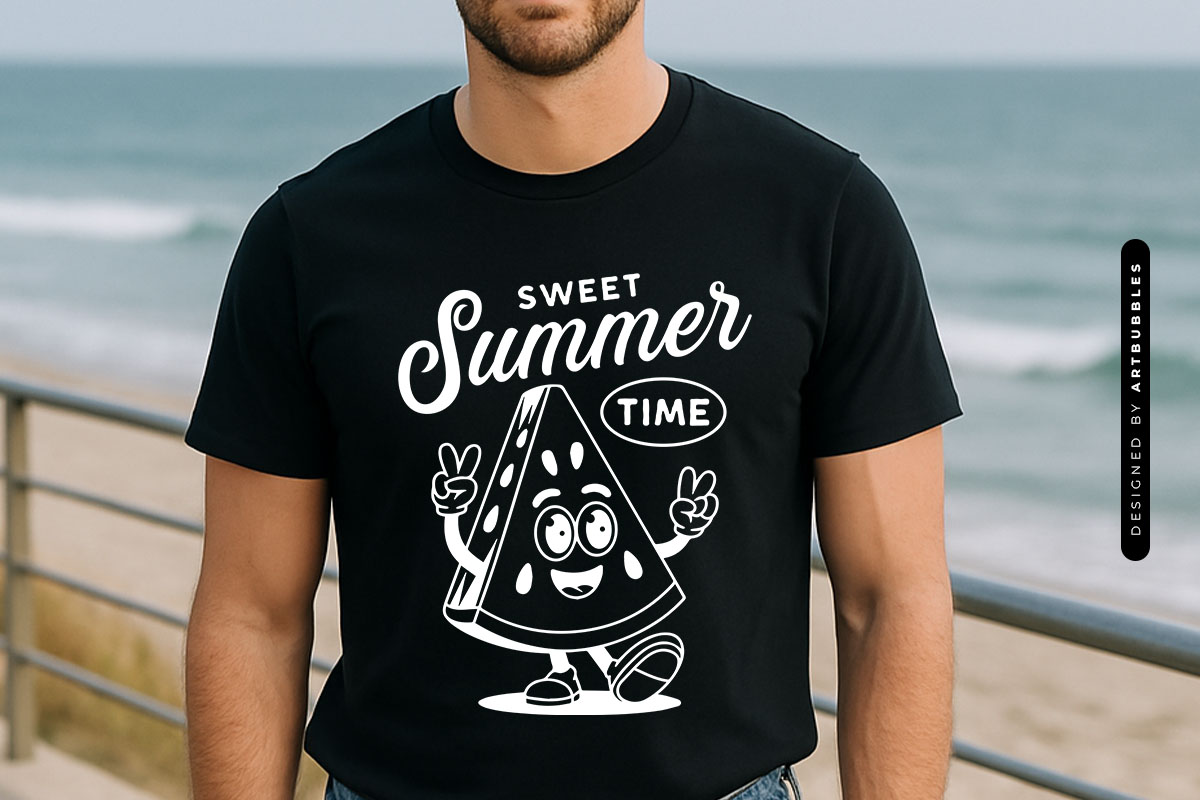 Sweet Summer Time SVG Cut File T-shirt Mockup Image.jpg