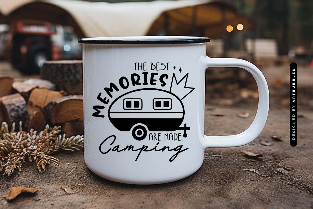 The Best Memories are Made Camping SVG Mug Mockup Image.jpg