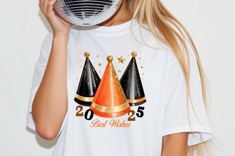 Best Wishes 2025 - New Years Eve Sublimation Shirt Mockup Image.jpg