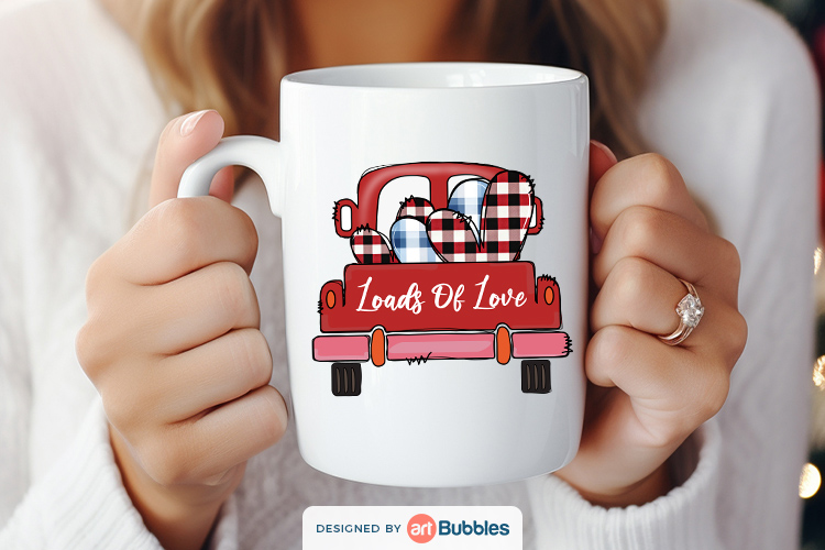 Loads of Love PNG - Valentine Sublimation T Shirt Preview 03.jpg