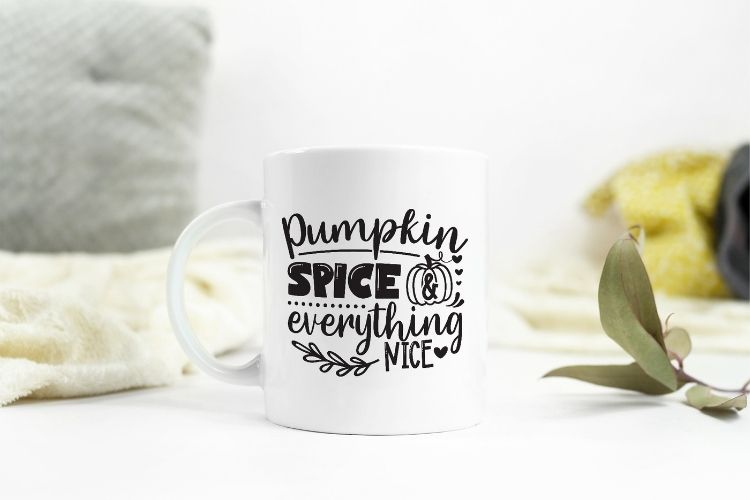 Pumpkin Spice & Everything Nice - Fall SVG File Mug Mockup Image.jpg