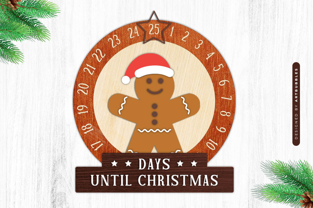 Days Until Christmas Countdown Laser Cut SVG Image 2.jpg