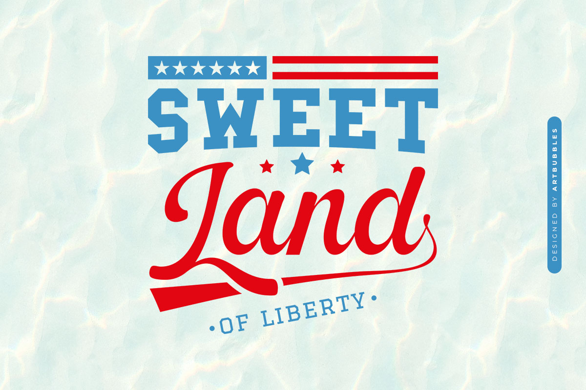 Sweet Land of Liberty - Cute 4th of July SVG Image.jpg