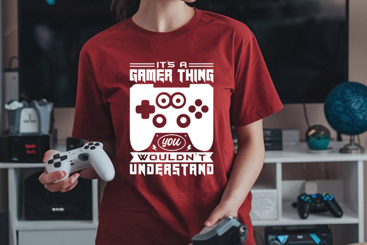 It's a Gamer Thing You Wouldn't Understand SVG File Tee Mockup image.jpg