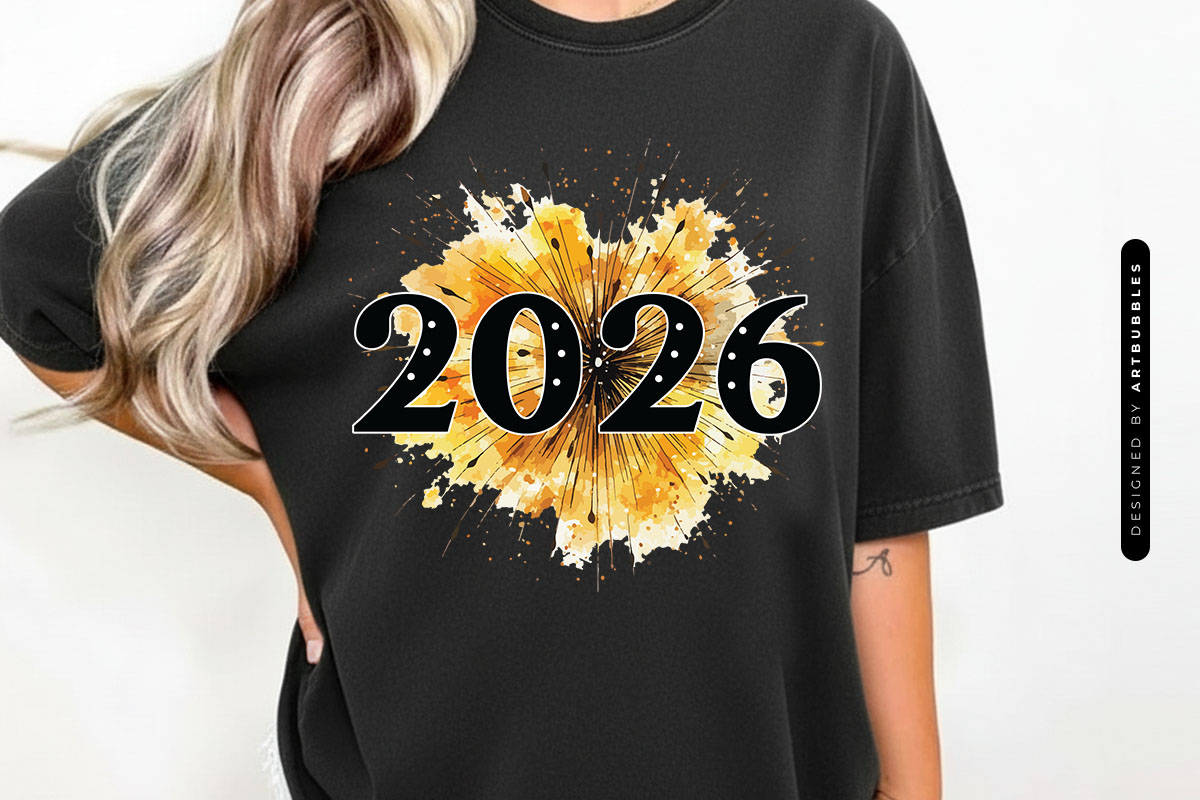 2026 New Year Sublimation Transfer Shirt Mockup Image.jpg