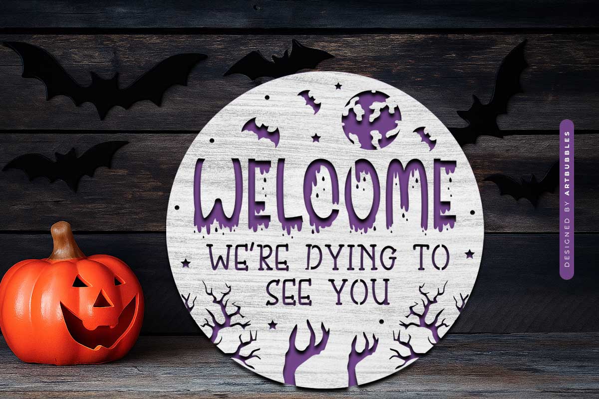 Door Hanger Halloween Laser Cut File SVG Image 2.jpg