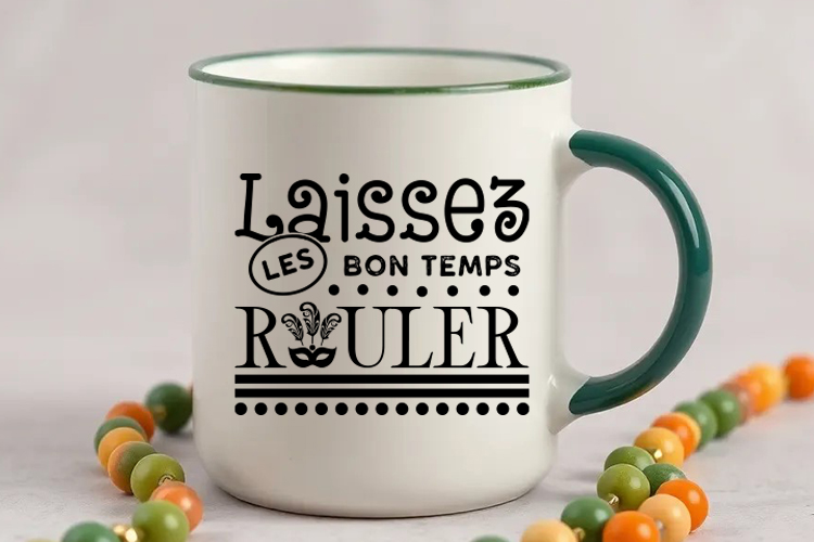 Laissez Les Bon Temps Rouler - Mardi Gras Cut File SVG Mug Mockup image.jpg