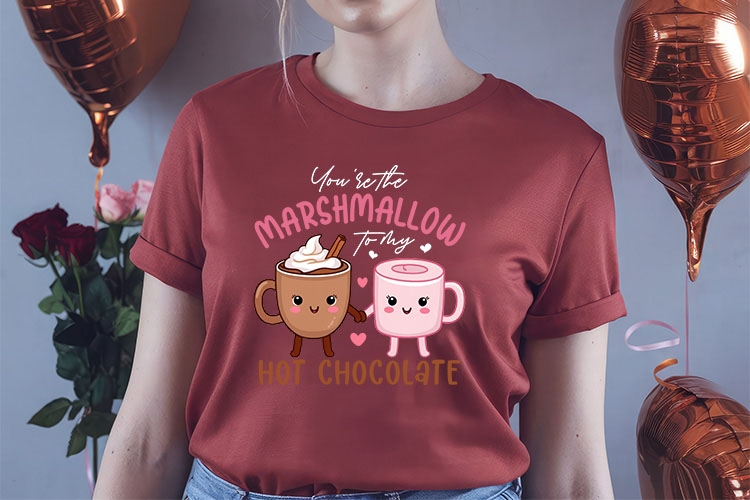 Valentine Funny Food Sublimation Design Shirt Mockup Image.jpg