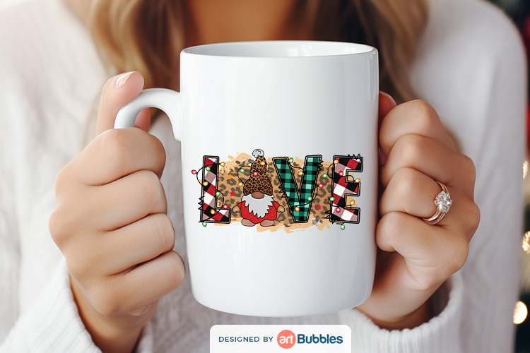 Love PNG, Gnome Christmas Sublimation Designs Preview 02.jpg