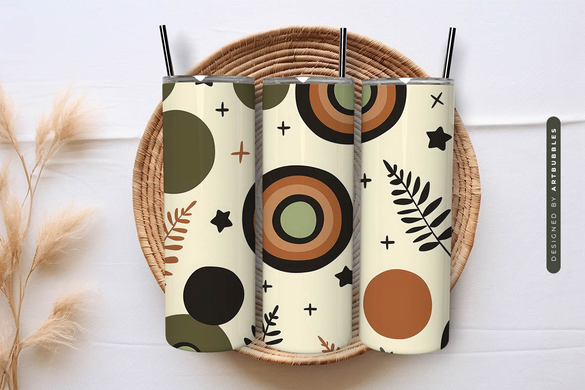 Boho 20oz Skinny Tumbler Sublimation Design Image.jpg