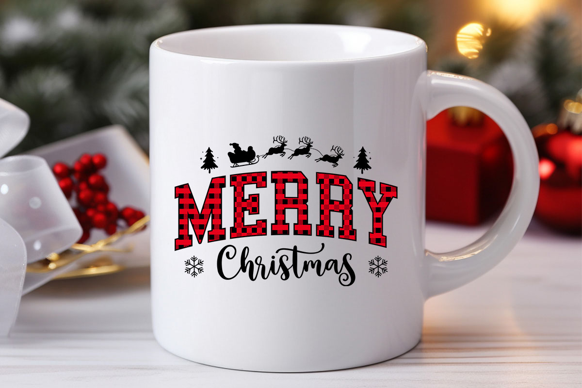 Buffalo Plaid Merry Christmas SVG Mug Mockup  Image.jpg