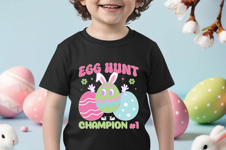 Egg Hunt Champion - Easter PNG Sublimation Tshirt Mockup Image.jpg