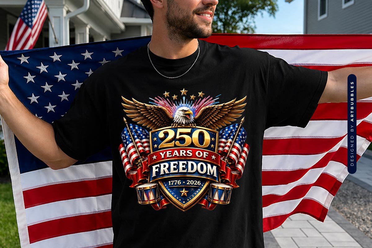 250 Years of Freedom Sublimation Transfer Shirt Mockup image.jpg
