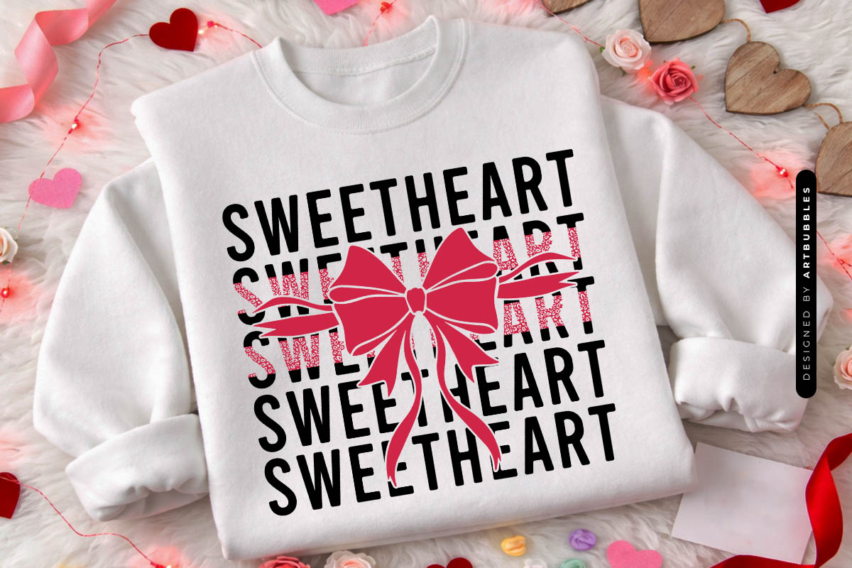 Coquette Sweetheart Valentine SVG Vector Tshirt Mockup image.jpg