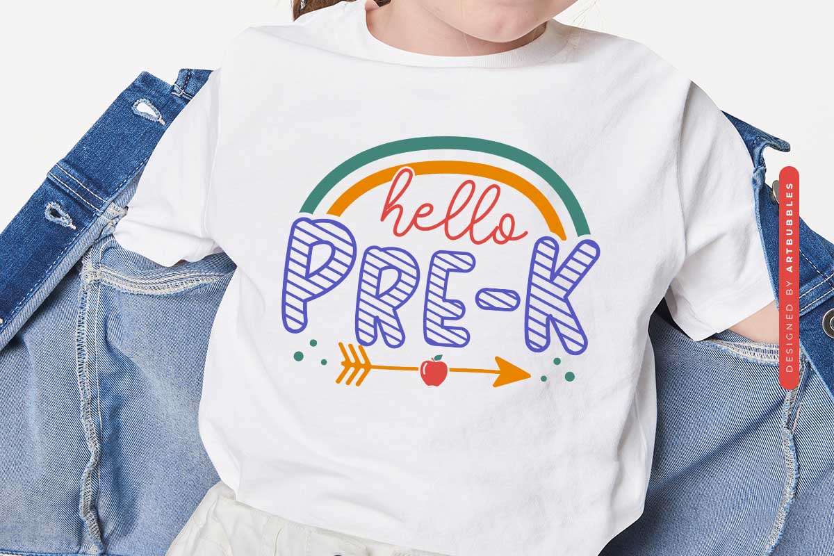 Hello Pre-k - Back to School SVG File Image.jpg