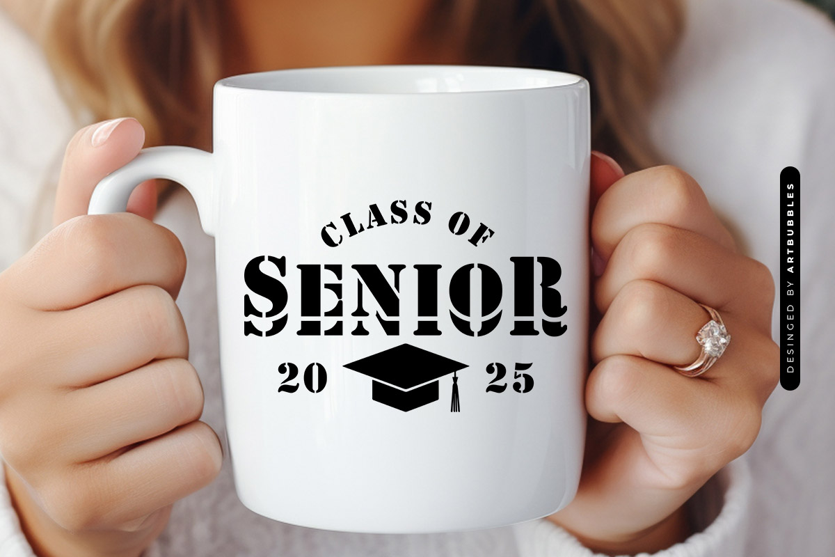 Class of Senior - Graduation Cap SVG Mug Mockup Image.jpg
