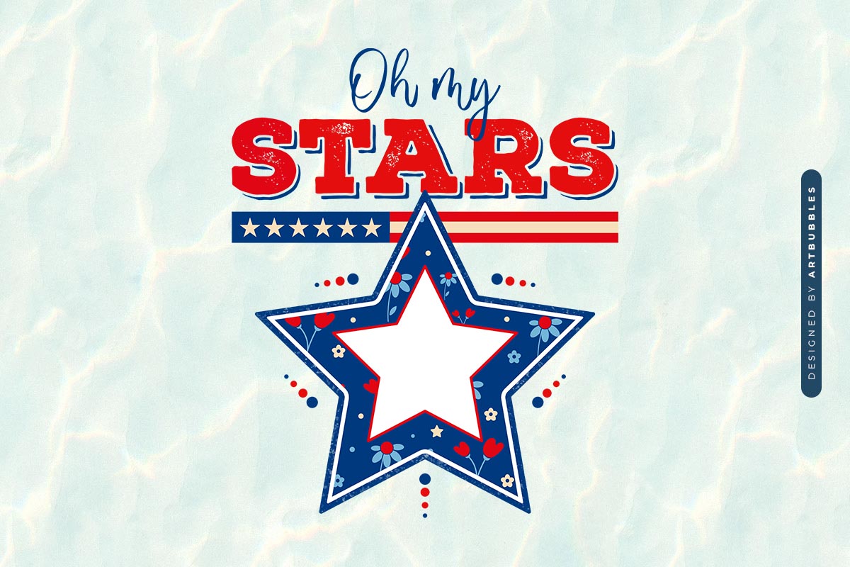 Oh My Stars - 4th of July Sublimation Print Image.jpg