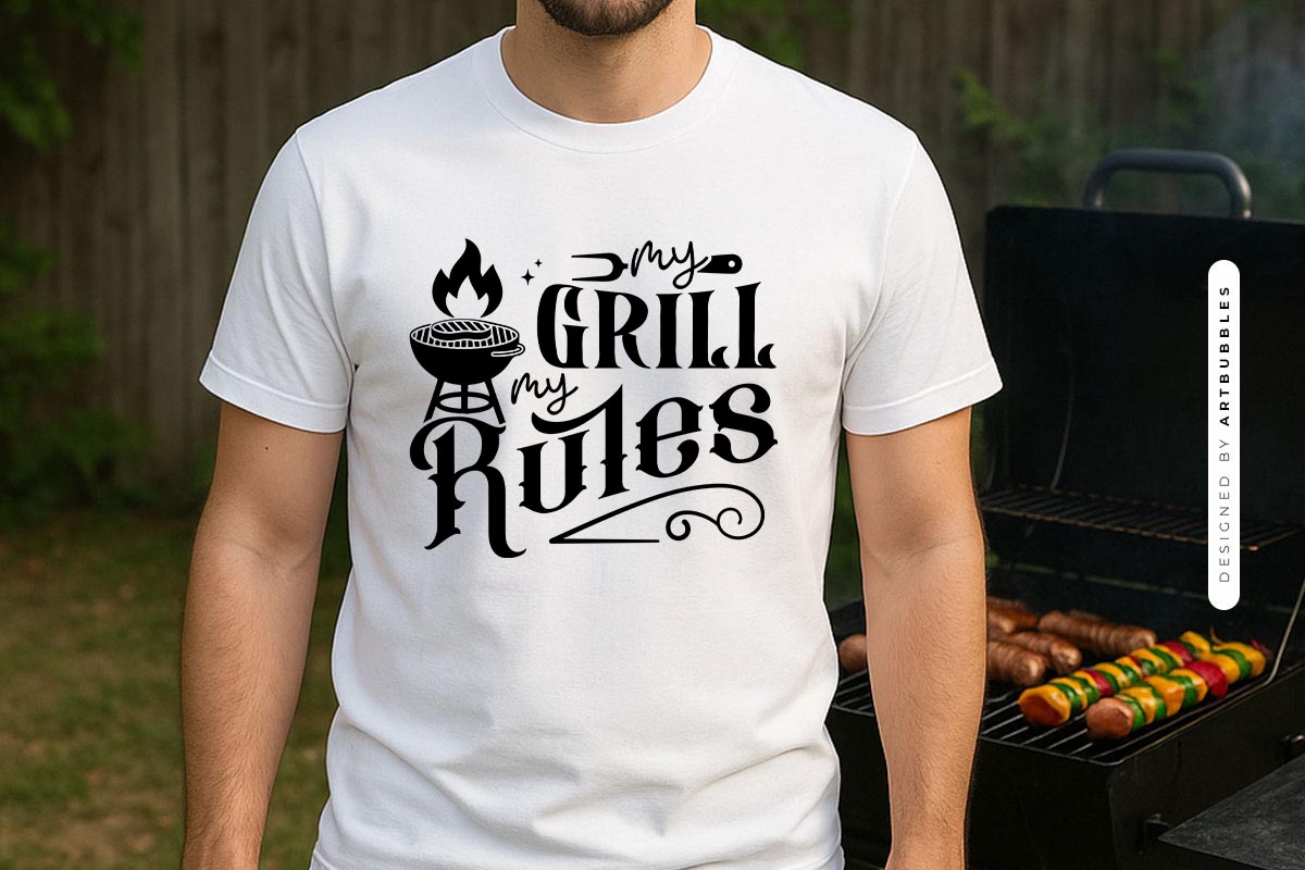 My Grill My Rules SVG Design