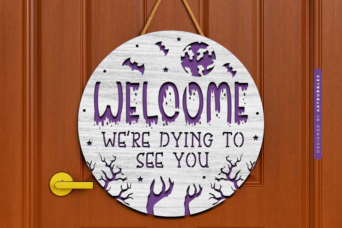 Door Hanger Halloween Laser Cut File SVG Image 3.jpg