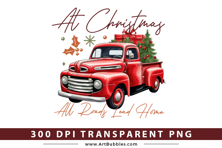 At Christmas All Roads Lead Home PNG