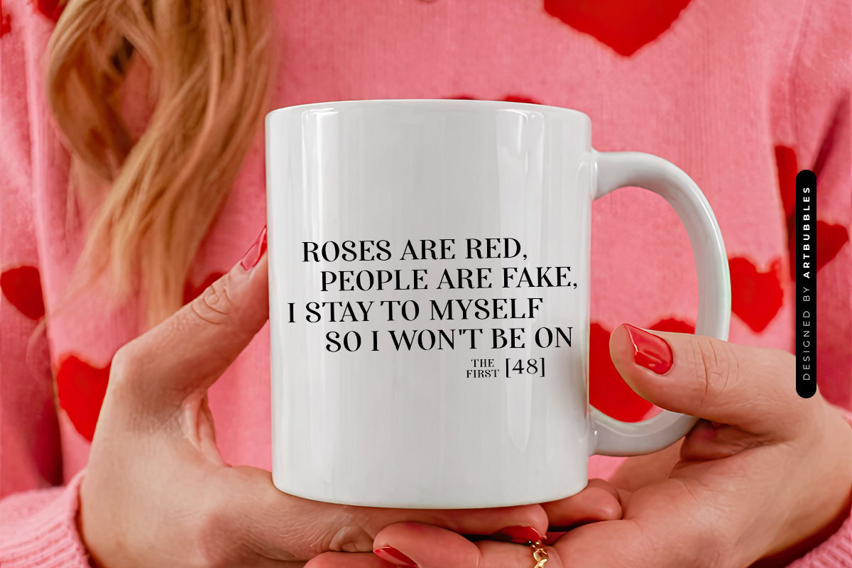 Roses are Red People are Fake - Valentine's Day SVG File Mug Mockup Image.jpg