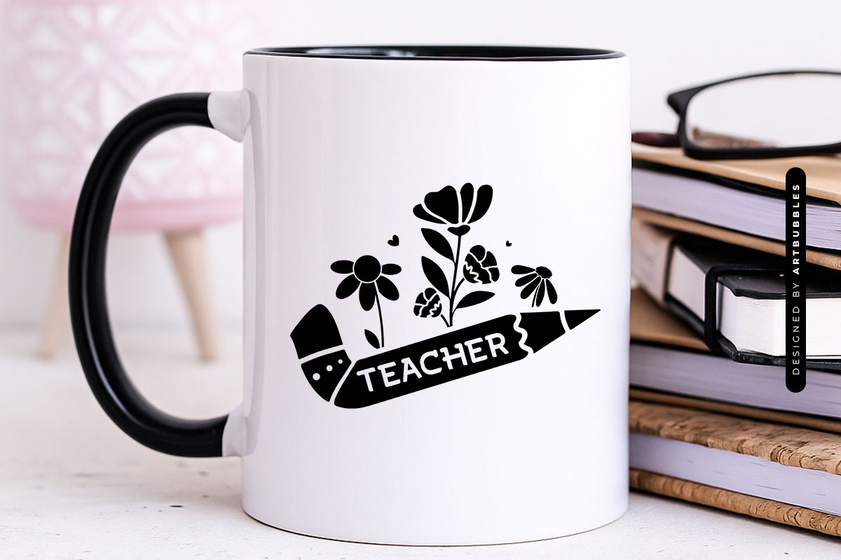 Floral Teacher Appreciation Gift SVG Mug Mockup Image.jpg