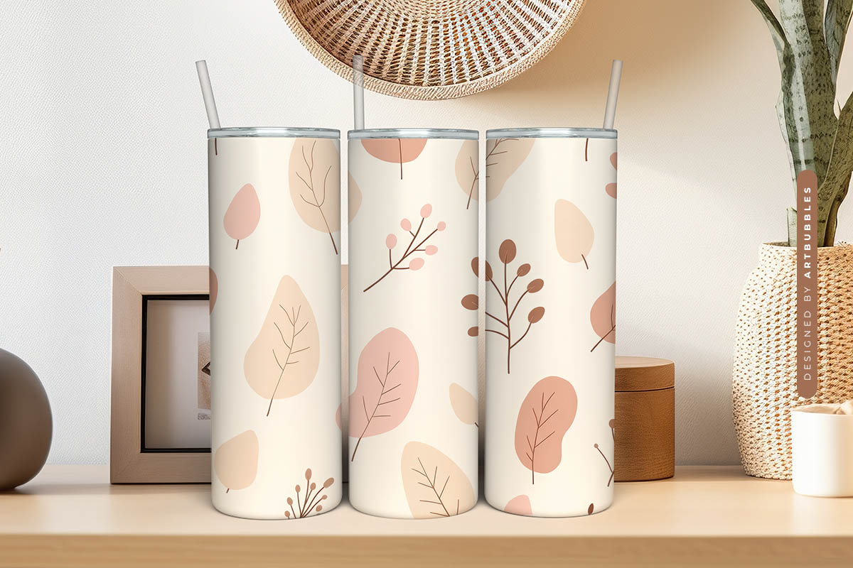 20oz Boho Skinny Tumbler Sublimation Transfer Image 2.jpg