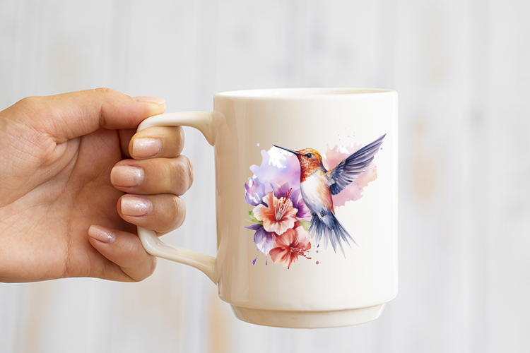 Hummingbird  Sublimation Clipart Preview 05.jpg