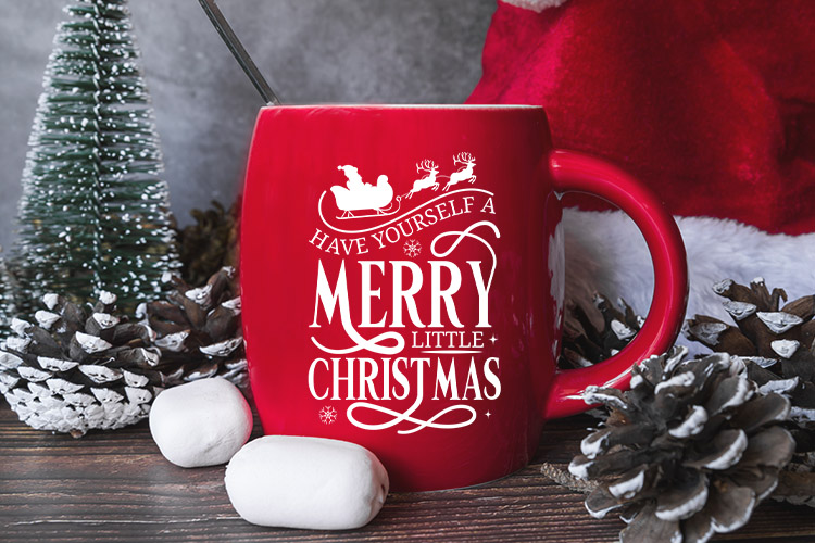 Have Yourself A Merry Little Christmas SVG Mug Mockup Image.jpg
