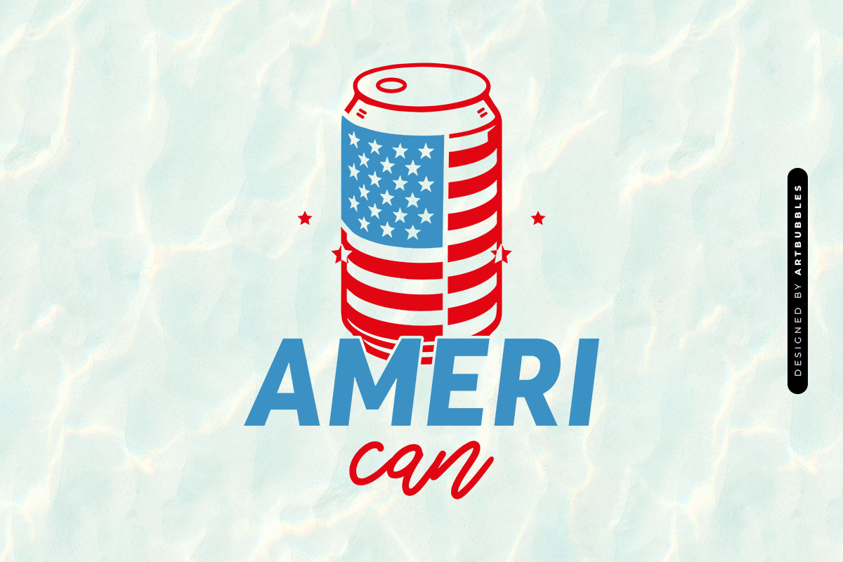 Ameri Can - 4th of July SVG Black and White Image.jpg