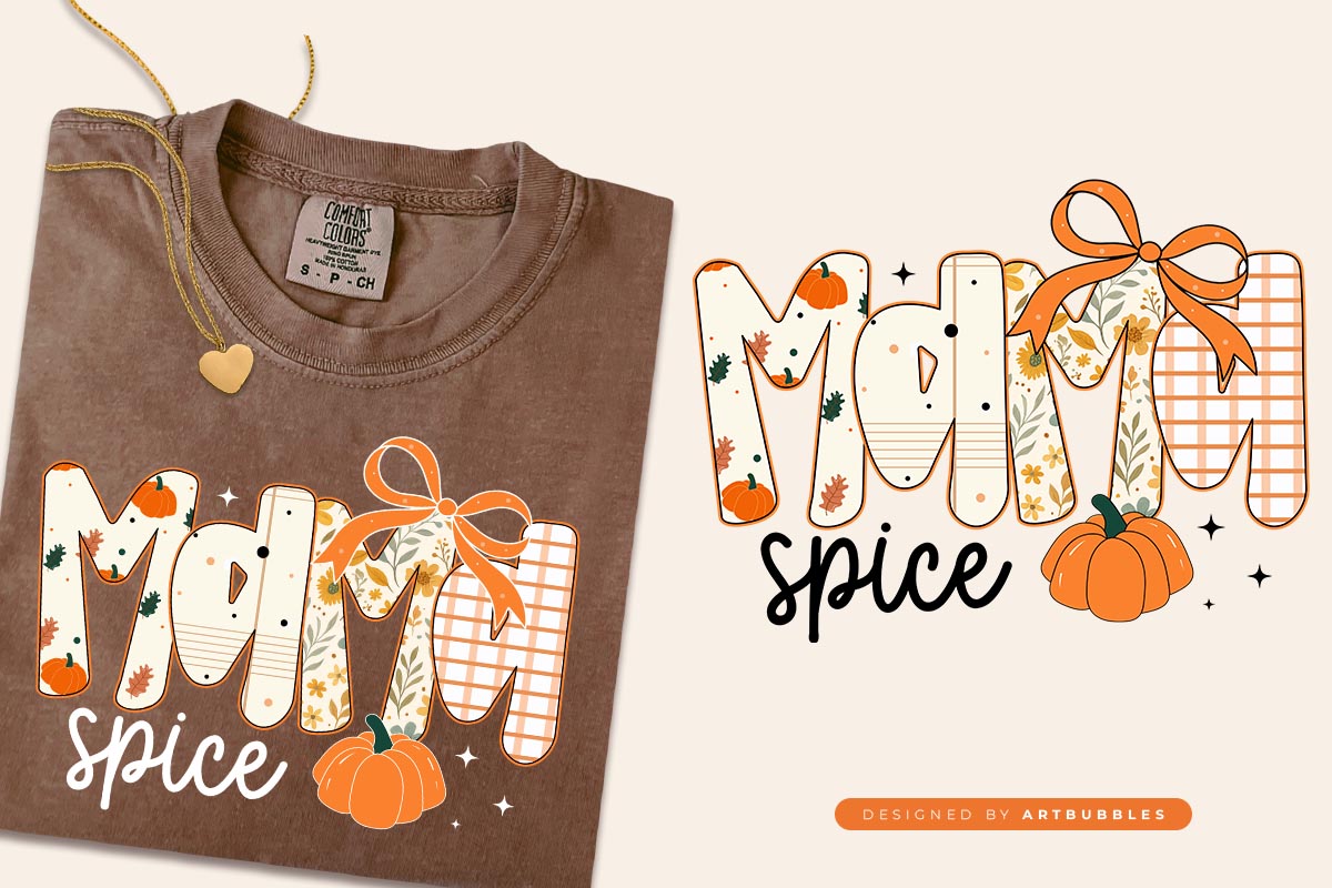 Mama Spice - Coquette Bow Fall Sublimation