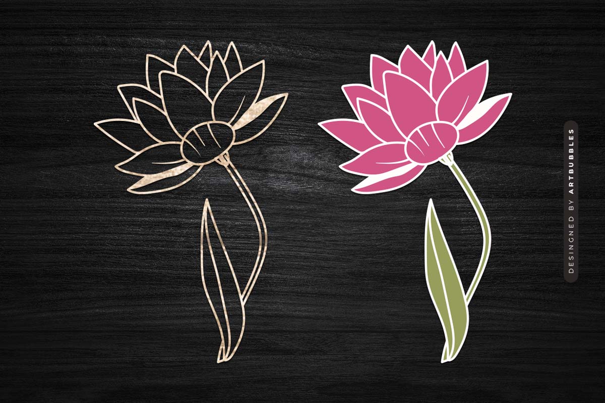 Laser Cut Lotus Flower SVG for Cricut Image.jpg