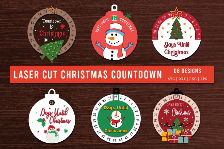 Laser Cut Christmas Countdown SVG Bundle Image.jpg