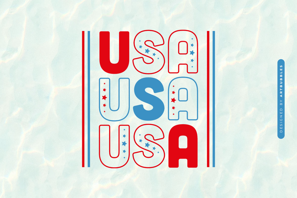 USA - 4th of July SVG File for Cricut Image.jpg