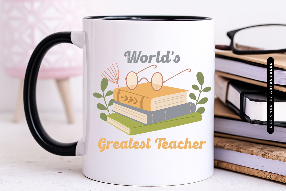 World's Greatest Teacher Retro Sublimation Mug Mockup Image.jpg