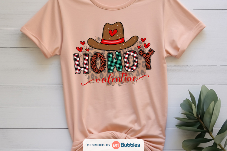 Howdy Valentine Sublimation, Valentine's Day Shirt Ideas Preview 04.jpg