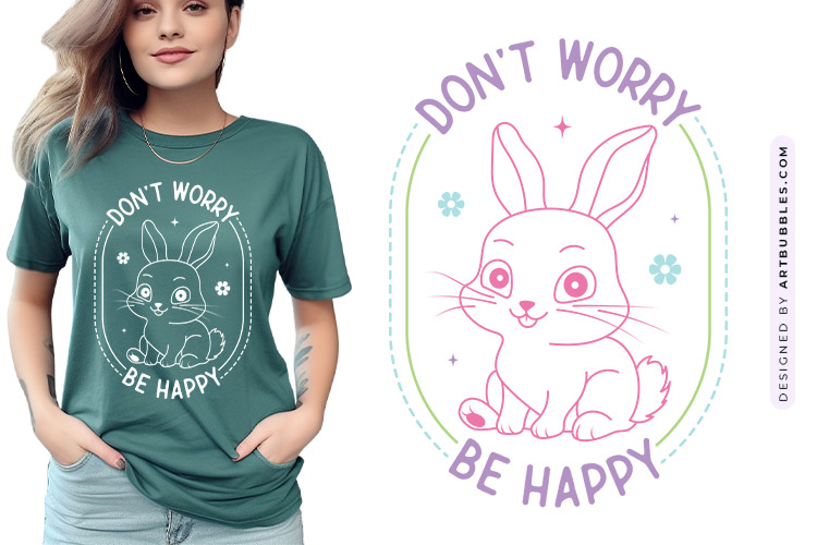 Don't Worry Be Happy - Easter SVG Cricut Imge.jpg