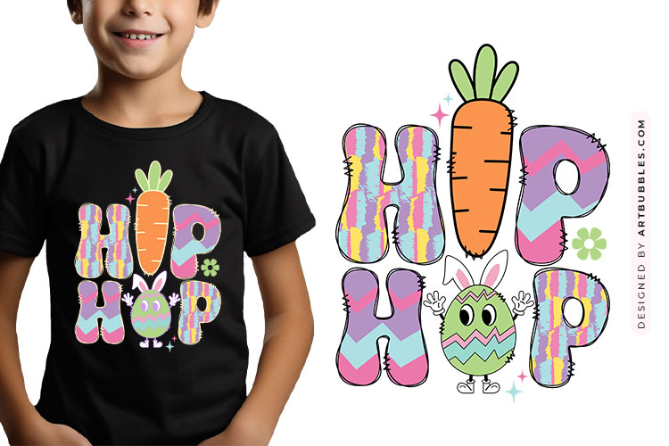 Hip Hop - Easter Sublimation PNG