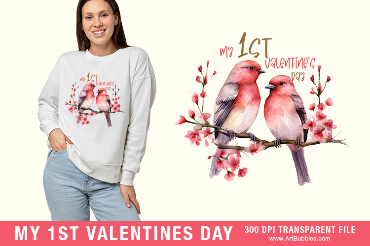 My 1st Valentine's Day Sublimation Heat Transfers Preview 01.jpg