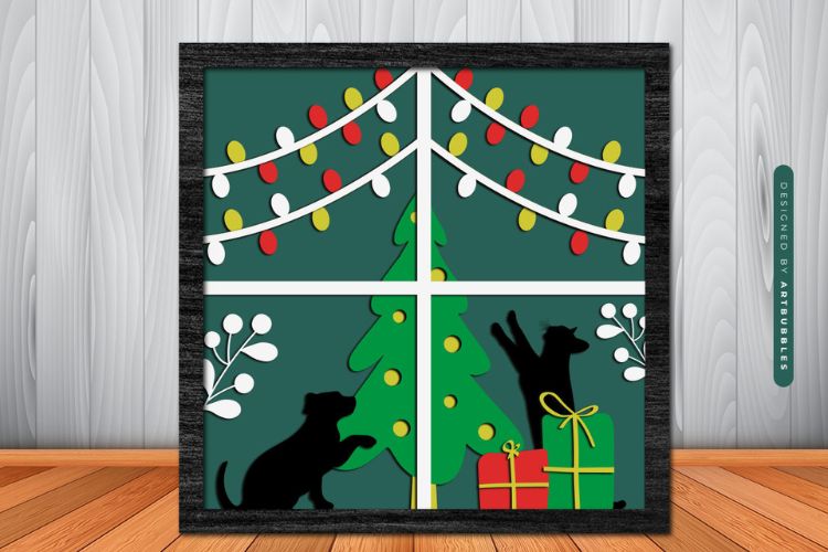 Papercut Christmas Layered Shadow Box SVG Image 3.jpg