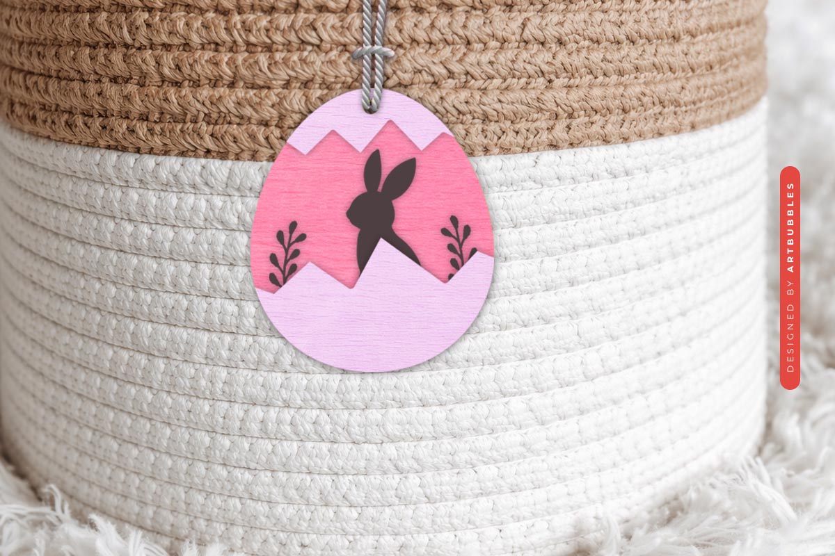 Personalized Easter Gift Tag SVG Bundle Image 5.jpg