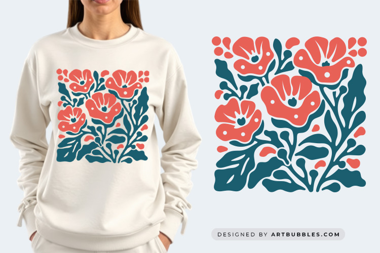 Abstract Groovy Flower Vector SVG Image.jpg