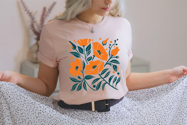 Hand-Drawn Abstract Flower SVG Tshirt Mockup Image.jpg
