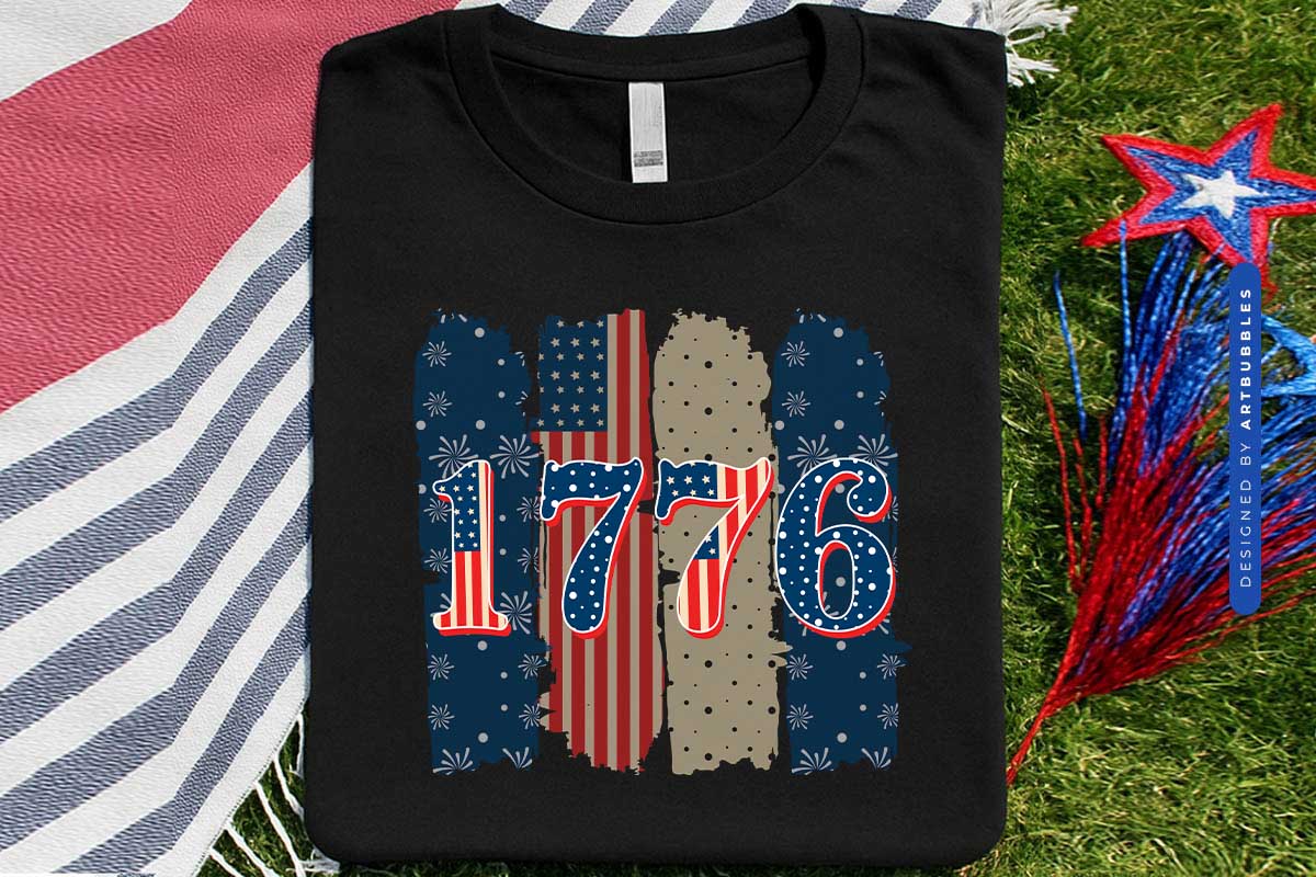 1776 - Fourth of July Sublimation PNG
