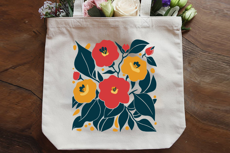 Abstract Shape Flower SVG Cut File Tote Bag Mockup image.jpg