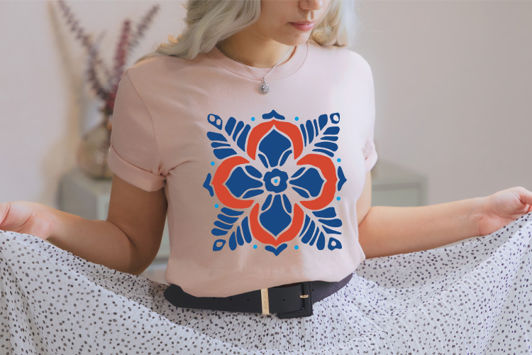 Abstract Art Flower SVG File Tshirt Mockup Image.jpg