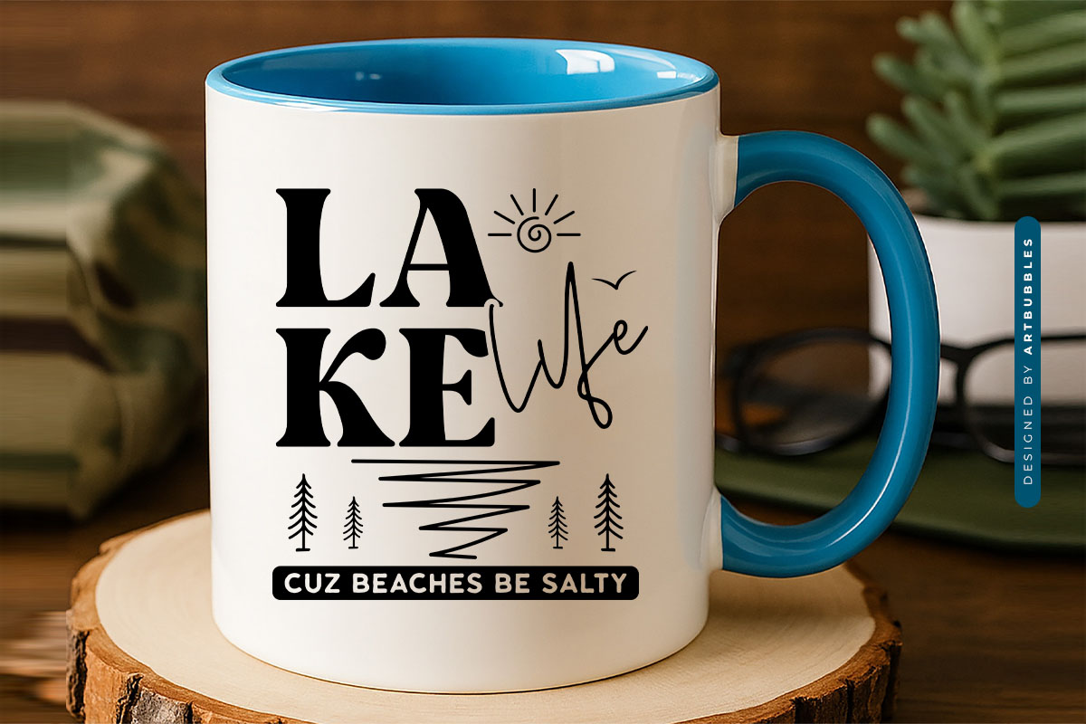 Lake Life Cuz Beaches Be Salty SVG Mug Mockup Image.jpg