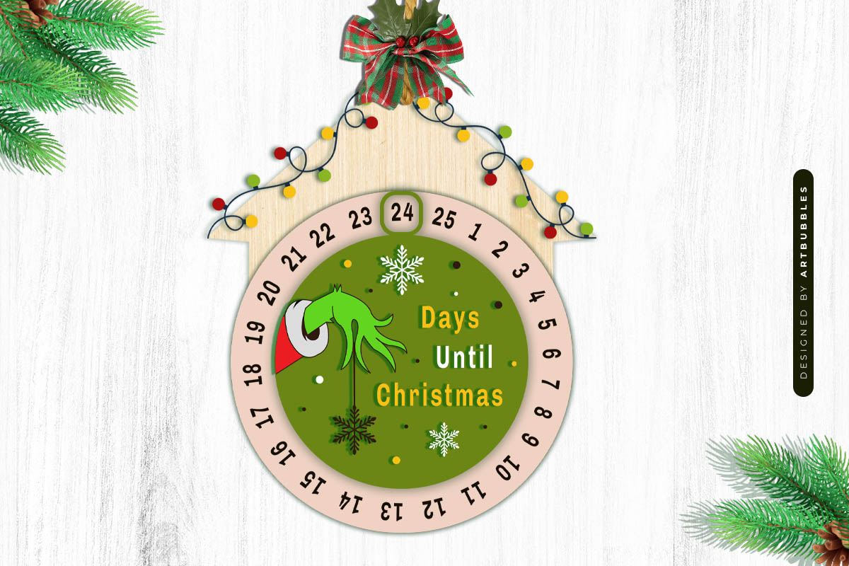 Laser Cut Days Until Christmas Countdown SVG Image 2.jpg