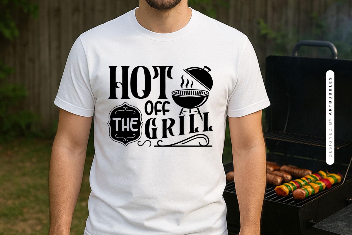Hot off the Grill SVG Cut File