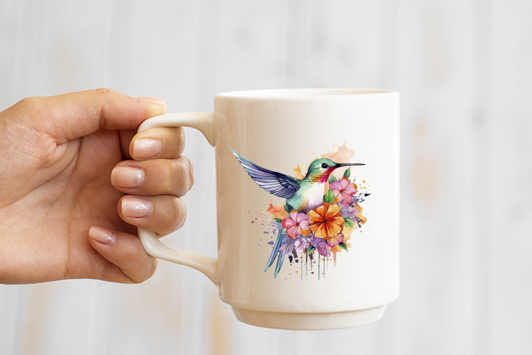 Hummingbird  Sublimation Clipart Preview 05.jpg